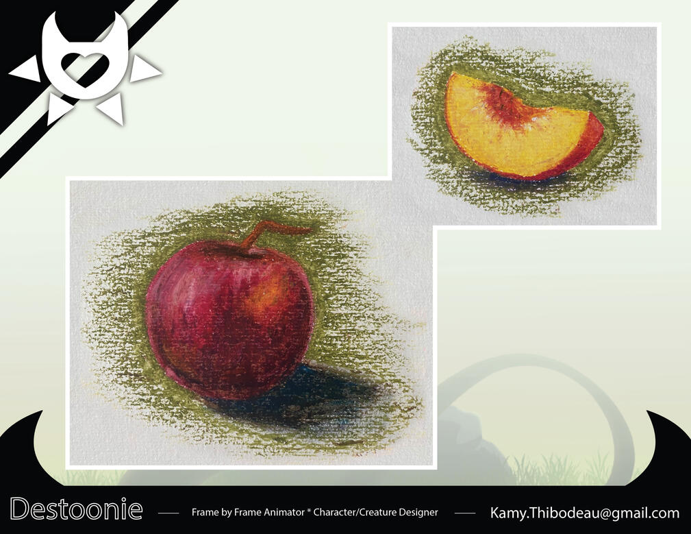 Oil Pastel Life Study